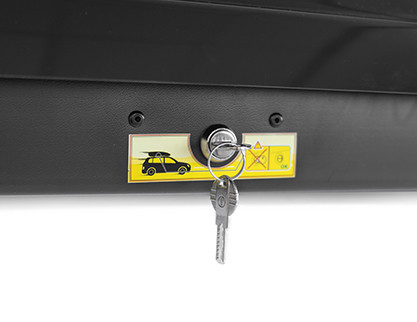 დახურული საბარგული Menabo Starla DUO 500 dark დახურული საბარგული Menabo Starla DUO 500 dark