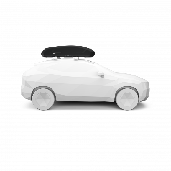 დახურული საბარგული Thule Force 3 L Sport black