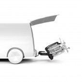 ველოსიპედის სამაგრი საბუქსირეზე Thule VeloSpace 3, 3(4) ცალი ველო ველოსიპედის სამაგრი საბუქსირეზე Thule VeloSpace 3, 3(4) ცალი ველო
