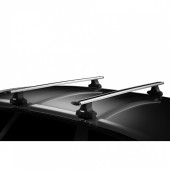 ძირითადი საბარგული Thule Rapid System WingBar მანქანისთვის სადა სახურავით ძირითადი საბარგული Thule Rapid System WingBar მანქანისთვის სადა სახურავით