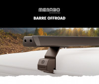 ძირითადი საბარგული MENABO მანქანებისთვის სახურავზე საწვიმარი ღარებით