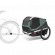 Thule Bexey M, ძაღლის ველოსიპედის ტრაილერი, მწვანე