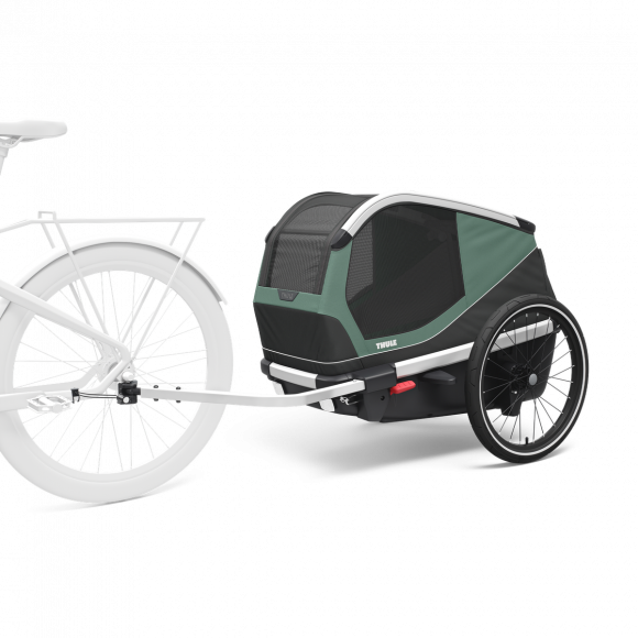 Thule Bexey M, ძაღლის ველოსიპედის ტრაილერი, მწვანე