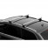 ძირითადი საბარგული NORDRIVE EVOS HELIO M, 120см მანქანისთვის ინტეგრირებული რელინგებით შავი