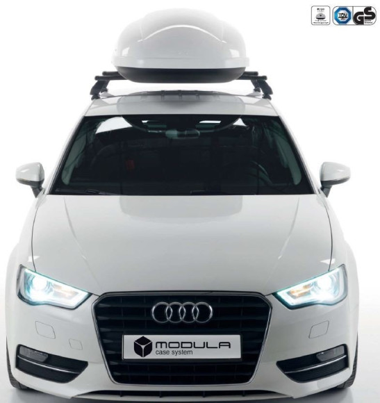 დახურული საბარგული MODULA BELUGA 460 white glossy დახურული საბარგული MODULA BELUGA 460 white glossy