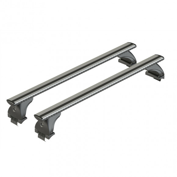 ძირითადი საბარგული NORDRIVE SILENZIO wingBar, მანქანისთვის სამონტაჟო წერტილებით ALU