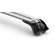 ძირითადი საბარგული NORDRIVE SILENZIO CX edgeBar მანქანისთვის ინტეგრირებული რელინგებით შავი