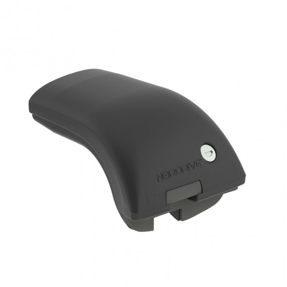 ძირითადი საბარგული NORDRIVE SILENZIO CX edgeBar მანქანისთვის ინტეგრირებული რელინგებით შავი