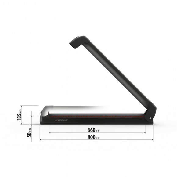 ხილამურების სამაგრები NORDRIVE Pro-Slider 6 წყვილი, შავი