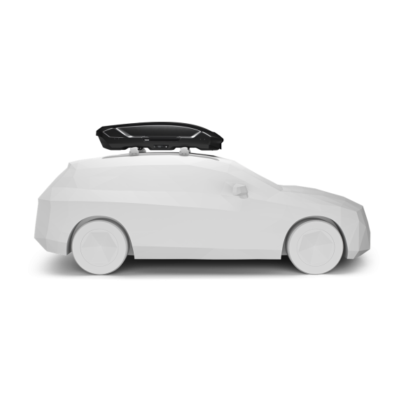 დახურული საბარგული Thule Motion 3 L  black gloss