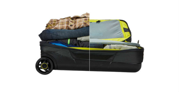 სამგზავრო ჩანთა გორგოლაჭებით Thule Subterra Carry-On 55cm/22'' - Dark Shadow