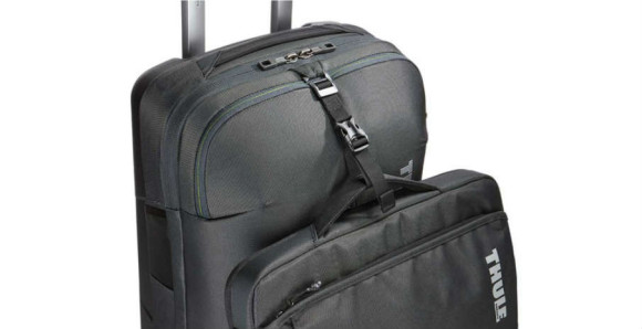 სამგზავრო ჩანთა გორგოლაჭებით Thule Subterra Carry-On 55cm/22'' - Dark Shadow