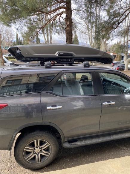 დახურული საბარგული Thule Vector Alpine, Titanium/Black დახურული საბარგული Thule Vector Alpine, Titanium/Black