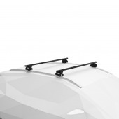 ძირითადი საბარგული Thule Flush rail SquareBar მანქანისთვის ინტეგრირებული რელინგებით