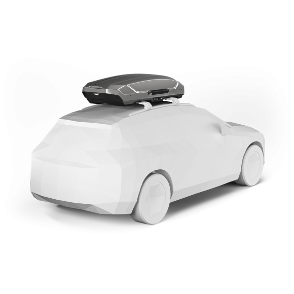 დახურული საბარგული Thule Motion 3 XL titan glossy დახურული საბარგული Thule Motion 3 XL titan glossy
