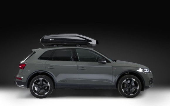 დახურული საბარგული MODULA EVO 550 Black glossy