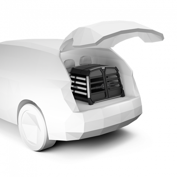 გალია ძაღლის ტრანსპორტირებისთვის Thule Allax double M compact გალია ძაღლის ტრანსპორტირებისთვის Thule Allax double M compact