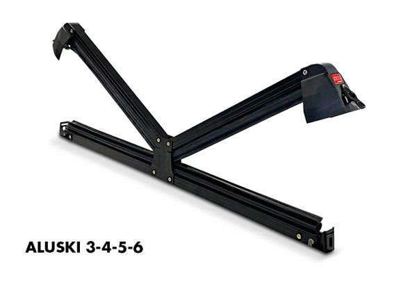 თხილამურების სამაგრები FABBRI Aluski 8, black