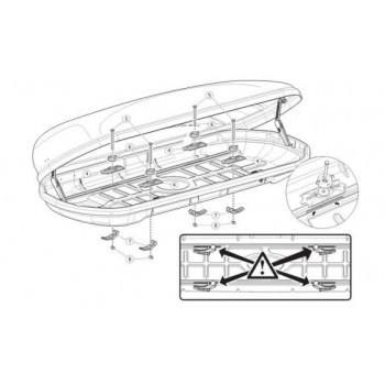 დახურული საბარგული Marathon 460 black დახურული საბარგული Marathon 460 black